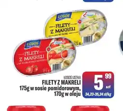 TomiMarkt Filety z makreli w sosie pomidorowym Łosoś Ustka oferta