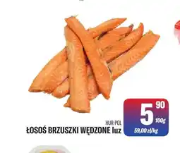 TomiMarkt Łosoś brzuszki wędzone luz Hur-Pol oferta