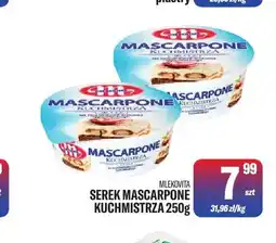 TomiMarkt Serek mascarpone Kuchmistrza Mlekovita oferta