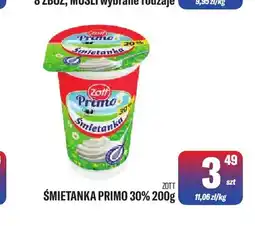 TomiMarkt Śmietanka Primo Zott 30% oferta
