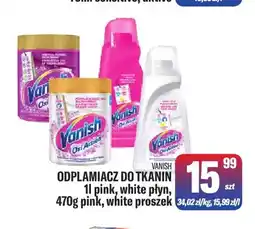 TomiMarkt Odplamiacz do tkanin pink płyn Vanish oferta