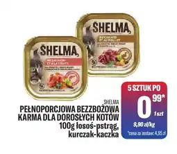 TomiMarkt Pełnoporcjowa bezzbożowa karma dla dorosłych kotów łosoś-pstrąg Shelma oferta