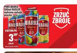 TomiMarkt Piwo bezalkoholowe Warka Radler oferta