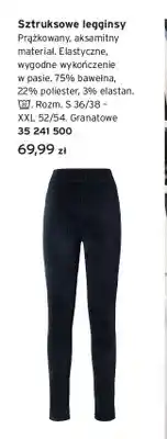 Tchibo Sztruksowe legginsy oferta