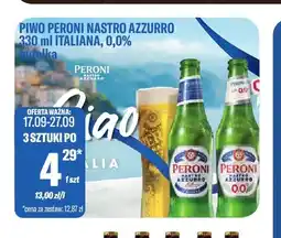 TomiMarkt Piwo Peroni Nastro Azzurro Italiana oferta