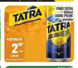 TomiMarkt Piwo Tatra oferta