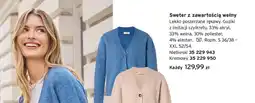Tchibo Sweter z zawartością wełny oferta