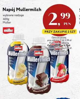 Market Point Napój Müllermilch o smaku truskawkowym oferta
