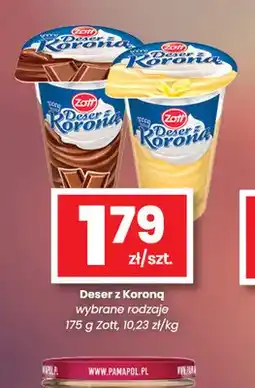 EMMA market Deser z Koroną Zott oferta