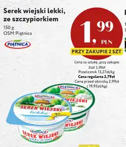 Market Point Serek wiejski ze szczypiorkiem Piątnica oferta