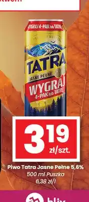 EMMA market Piwo Tatra 5,6% oferta