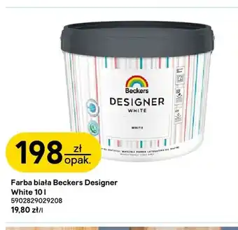 Farba biała Beckers Designer White