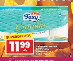 EMMA market Papier toaletowy Foxy 3-warstwowy 8-pak oferta