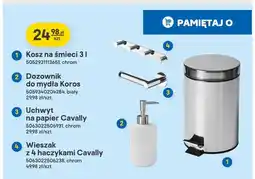 Castorama Kosz na śmieci 3 l chrom oferta