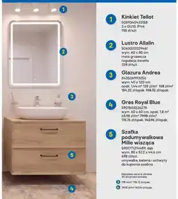 Castorama Kinkiet Tellot 3xGU10 IP44 oferta