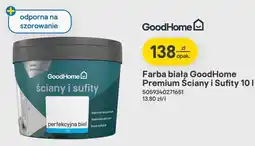 Castorama Farba biała GoodHome Premium Ściany i Sufity oferta