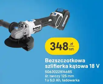 Bezszczotkowa szlifierka kątowa Mac Allister