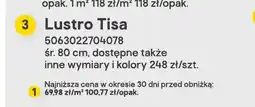 Castorama Lustro Tisa śr. 80 cm oferta