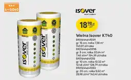 Castorama Wełna Isover KT40 gr. 15 cm oferta