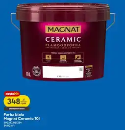 Castorama Farba biała Magnat Ceramic oferta