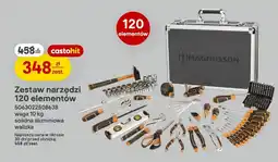 Castorama Zestaw narzędzi 120 elementów Magnusson oferta