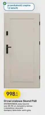 Castorama Drzwi stalowe Skand oferta