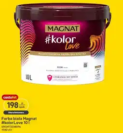 Castorama Farba biała Magnat #kolorLove oferta