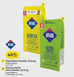 Castorama Klej do płytek Ultra Geoflex Atlas oferta