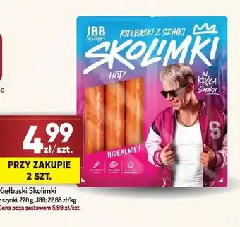 Kiełbaski Skolimki z szynki JBB