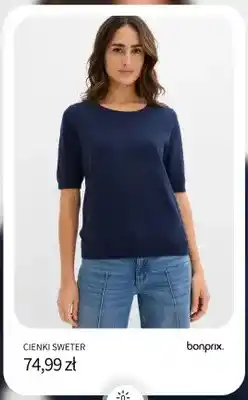 BonPrix Cienki sweter Bonprix oferta