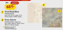 Castorama Gres Royal Blue oferta