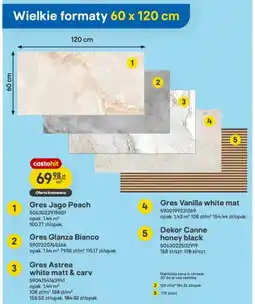 Castorama Gres Glanza Bianco oferta