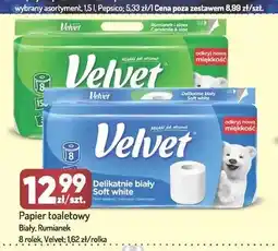 Avita Papier toaletowy biały Velvet 8-pak oferta