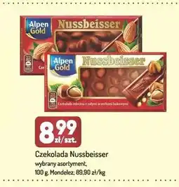 Avita Czekolada Nussbeisser mleczna z całymi orzechami laskowymi Alpen Gold oferta