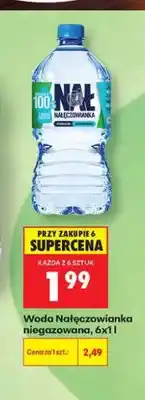Biedronka Woda niegazowana Nałęczowianka oferta