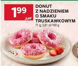 Stokrotka Market DONUT Z NADZIENIEM O SMAKU TRUSKAWKOWYM oferta