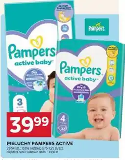 Stokrotka Market Pieluchy Pampers Active oferta