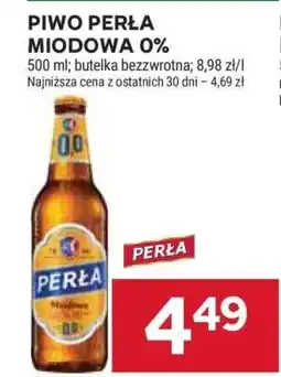 Stokrotka Market Piwo Perła Miodowa 0% oferta