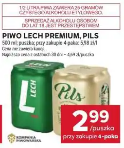 Stokrotka Market PIWO LECH PREMIUM, PILS oferta