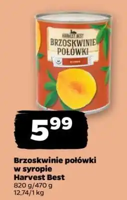 Netto Brzoskwinie połówki w syropie Harvest Best oferta
