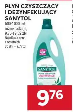 Stokrotka Market Płyn czyszczący i dezynfekujący Sanytol oferta