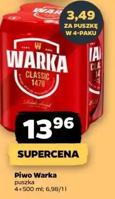 Netto Piwo Warka oferta