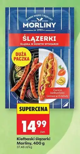 Biedronka Kiełbaski ślązerki Morliny, 400 g oferta