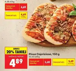 Biedronka Pinsa Capriciosa, 150 g oferta