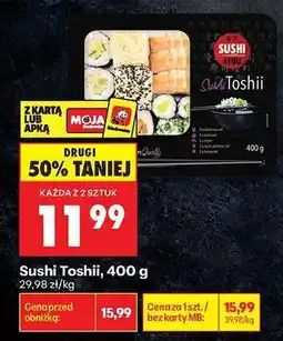 Biedronka Sushi Toshii 400 g oferta