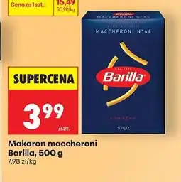 Biedronka Makaron maccheroni Barilla, 500 g oferta