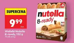 Biedronka Wafelki Nutella B-ready, 132 g oferta