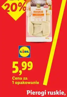 Lidl Pierogi ruskie oferta