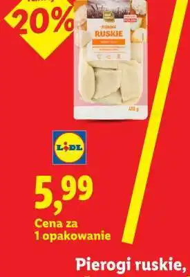 Lidl Pierogi ruskie oferta