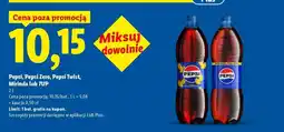 Lidl Pepsi, Pepsi Zero, Pepsi Twist, Mirinda lub 7UP oferta